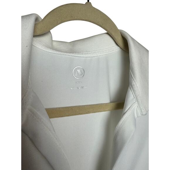 Addison Bay Easy Polo Dress in White Sz. S - Picture 5 of 7